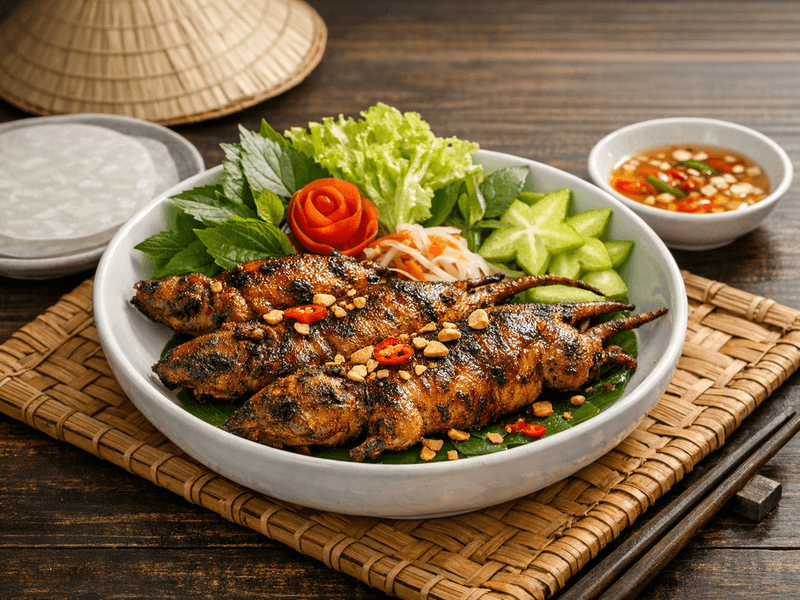 Chuột Đồng Nướng