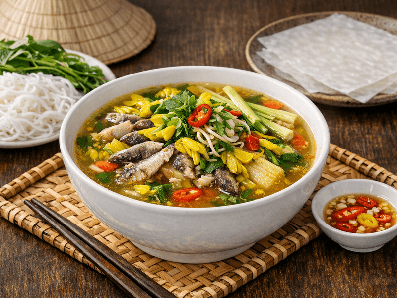 Lẩu Cá Linh Bông Điên Điển