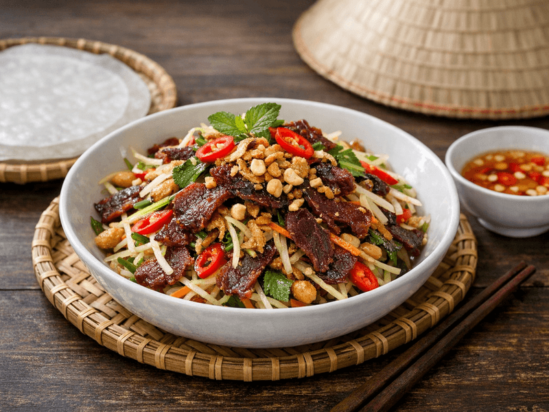 Nộm Bò Khô